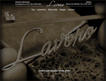 Tablet Screenshot of lavorojoias.com